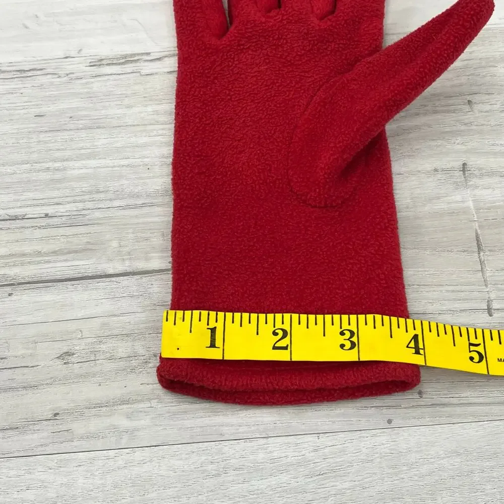 Vintage Bath & Body Works Red Winter Hat And Glove Set